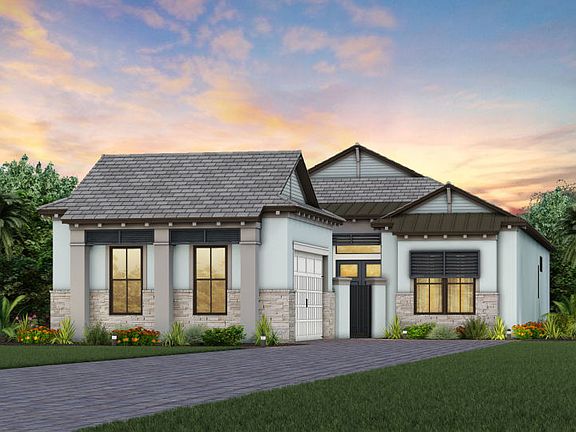 Elevation CO3 with stone