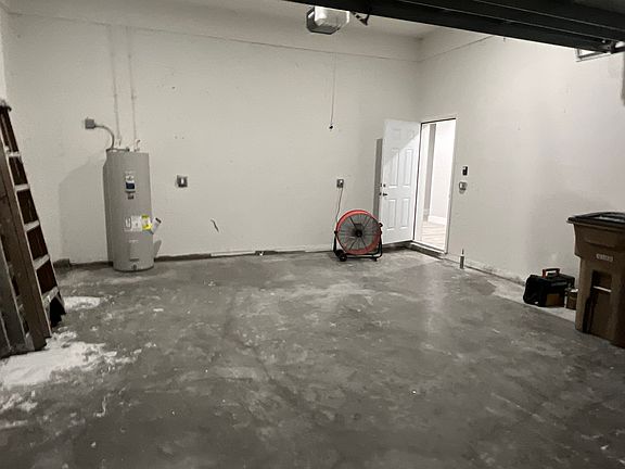 garage from the outside, has auto opener