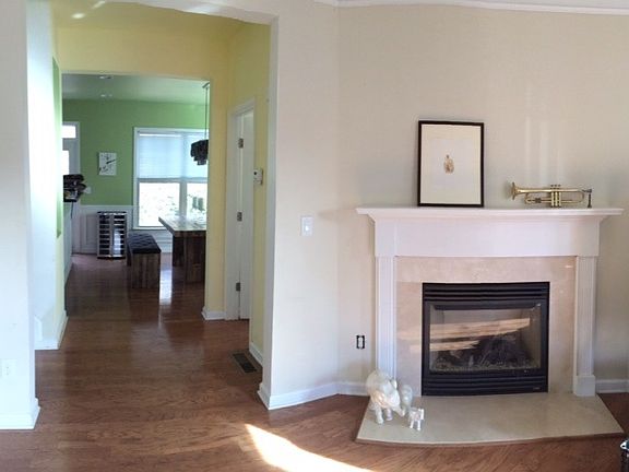Fire Place leading to DIning Room