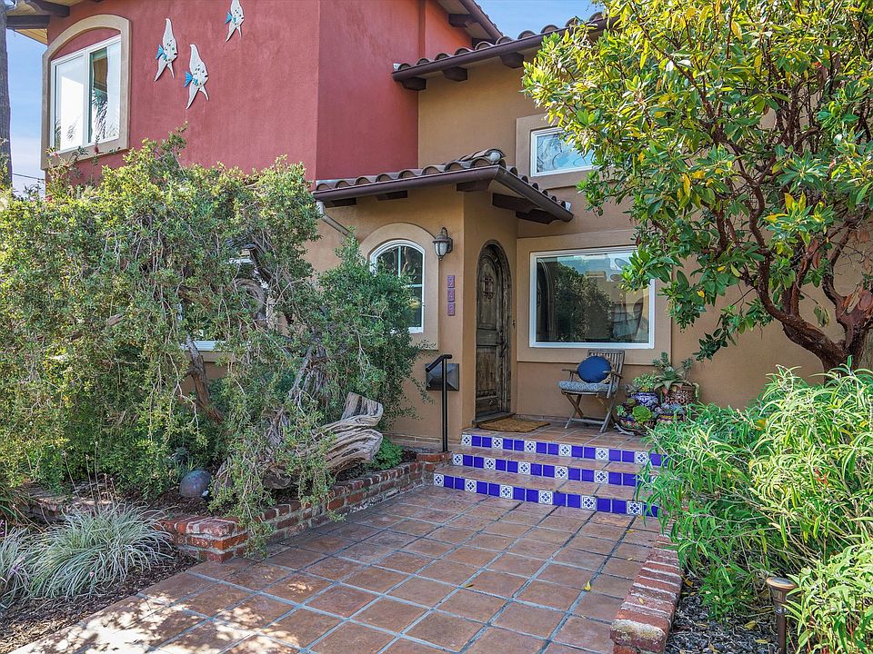 Front of house and entry