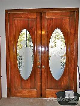 8 foot mahogony doors