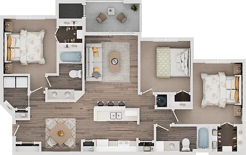 Floor plan Woodruff