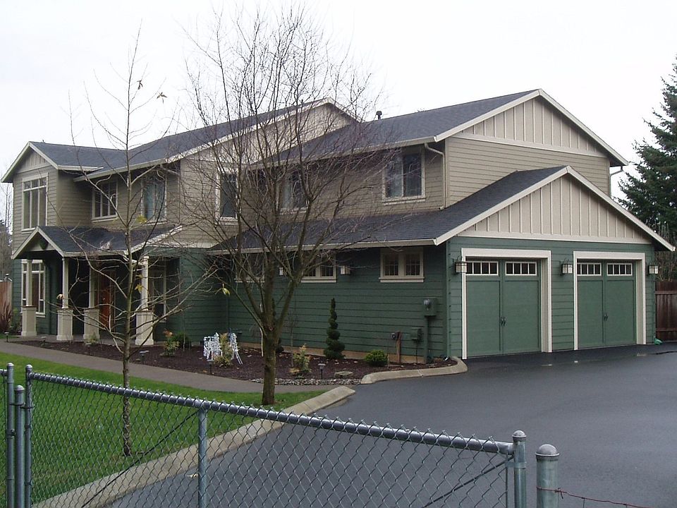 View from driveway