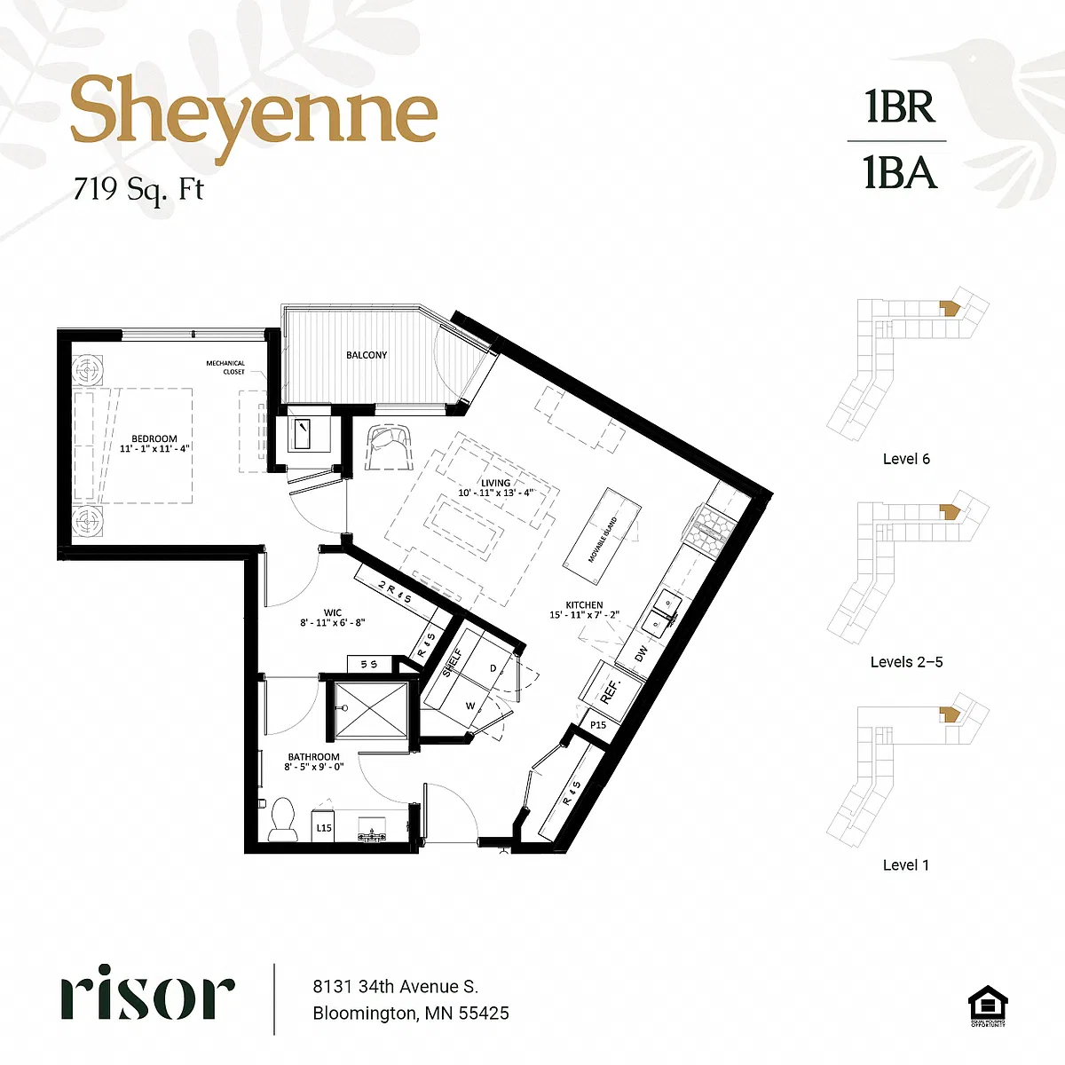 Floor plan Sheyenne