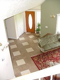 Living room from rec room