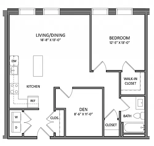 Floor plan A1BD