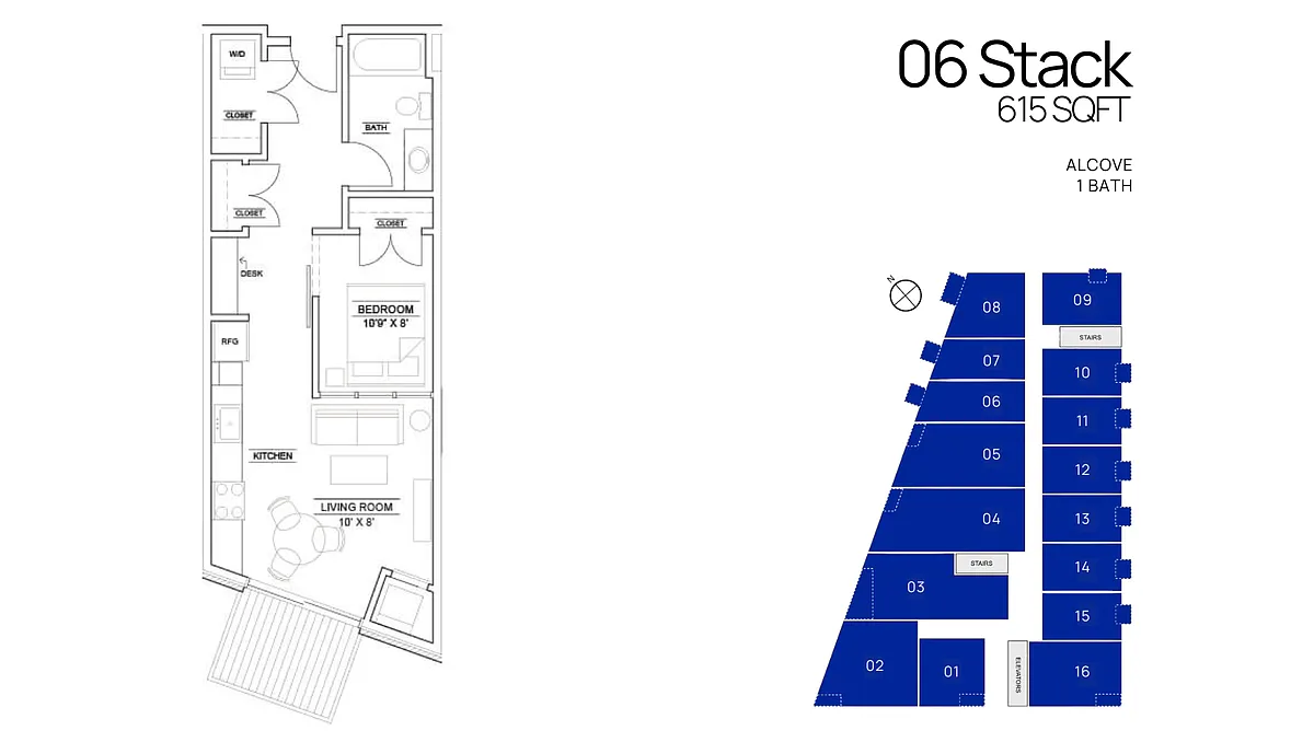 Floor plan 1B