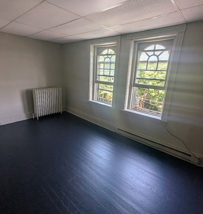 Bedroom 2 (second floor of the apartment, third floor of the building; windows face E King St)