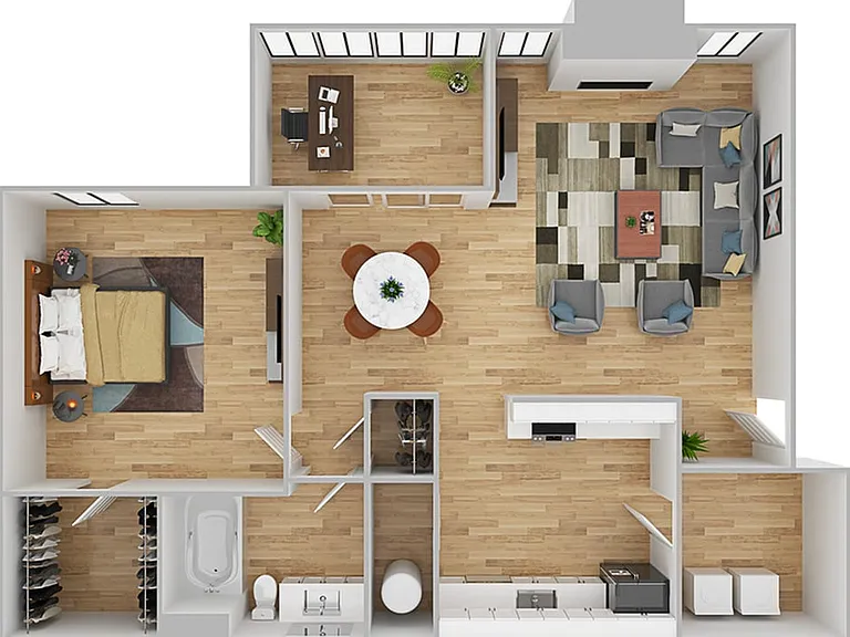 1 Bedroom | 1 Bath | 820 SF 1 Bedroom | 1 Bath | 820 SF