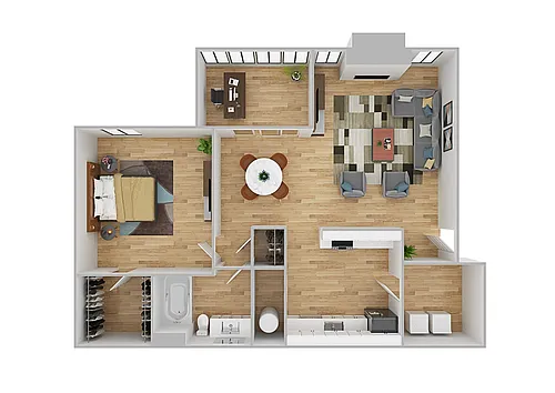 Floor plan Magnolia | Renovated