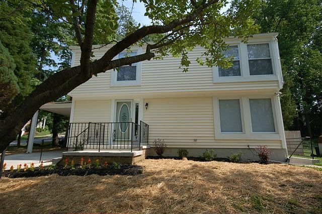 Front of House with carport