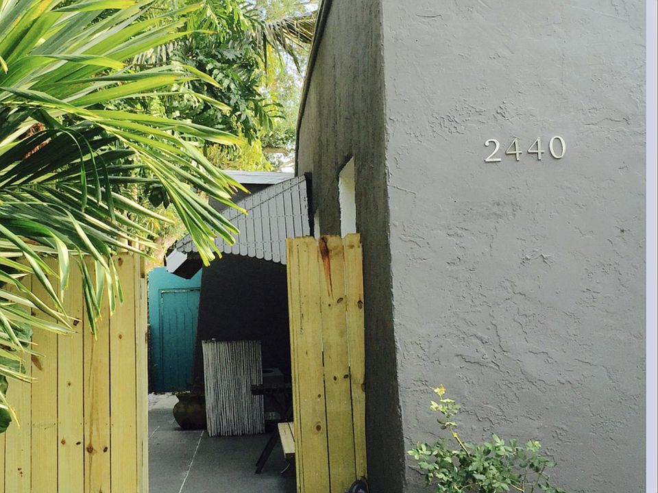 side entrance