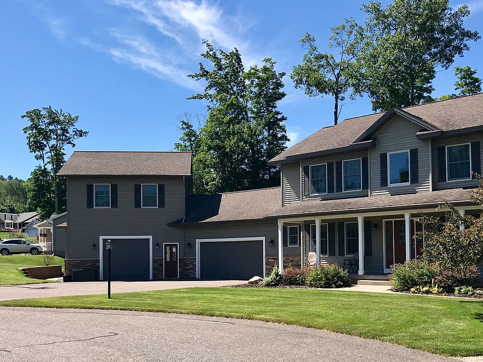 Completed landscaping.