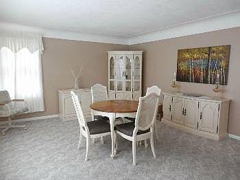 Very spacious living room currently used as dining area