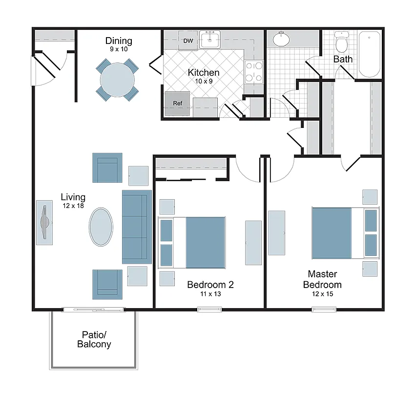 Floor plan Brighton