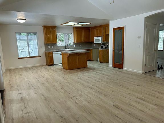 Kitchen (new cooking range coming) looking from the family room area. Open floor plan.