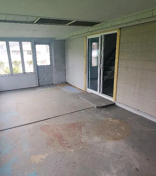 rear porch