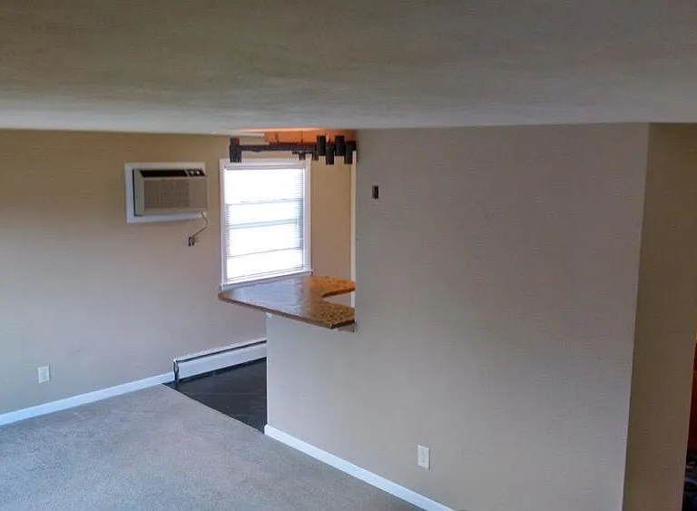 Living room is nice and open
