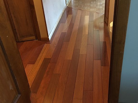 Brazilian cherry floors