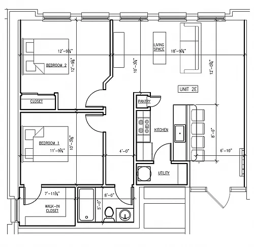 Floor plan The Chava