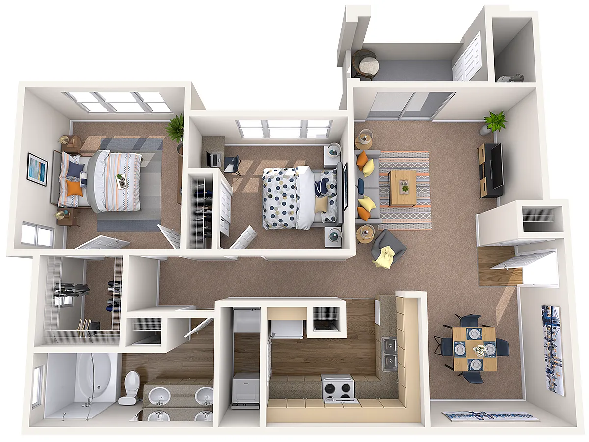 Floor plan B1