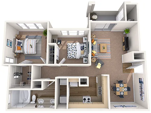 Floor plan B1