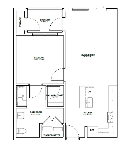 Floor plan A3-HC