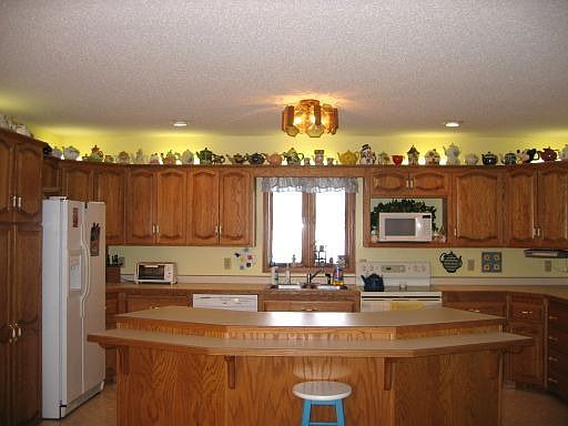 Large open kitchen