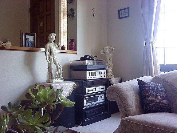 Full brightness brought in by vaulted ceiling