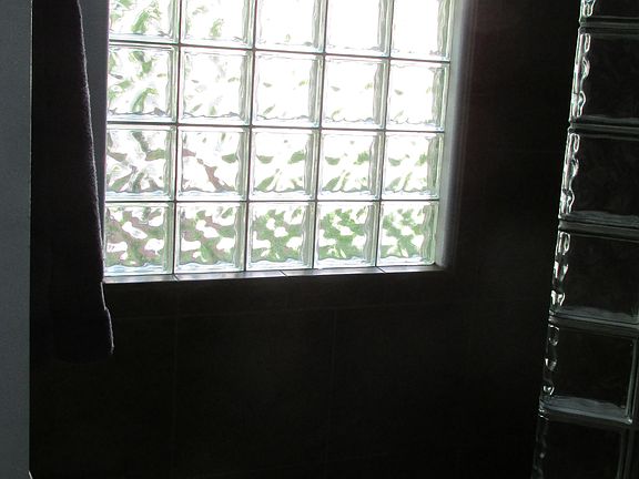 MB glass block window