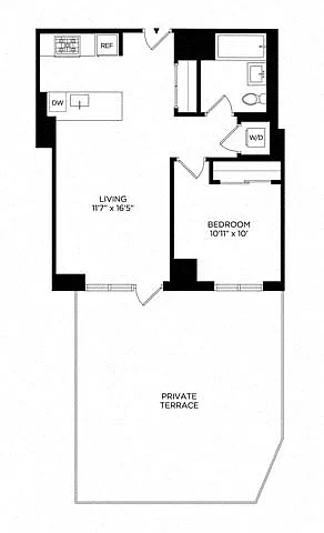 Floor plan 1AA North