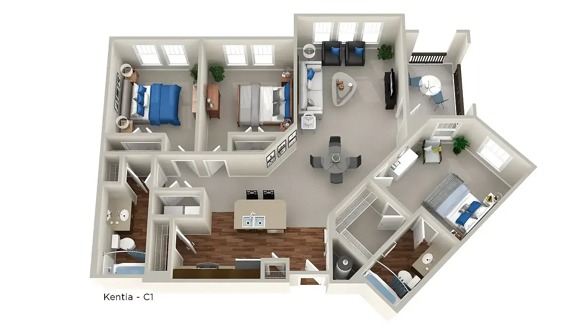 Floor plan Kentia