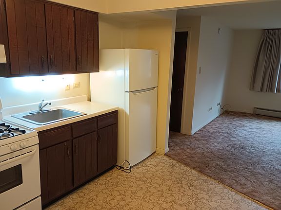 Kitchen and Living Room from entry