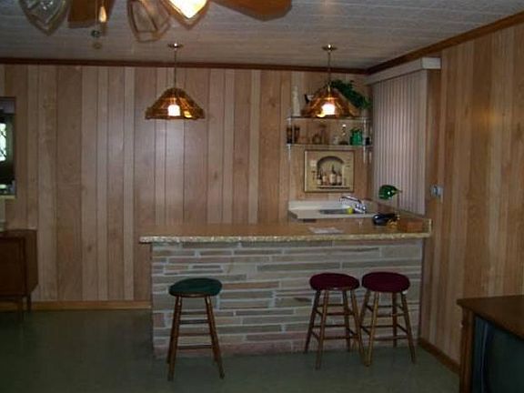 Den with Wet Bar