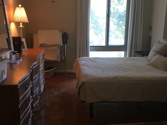 Bedroom view from the hallway