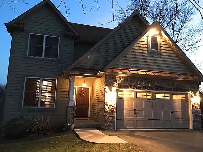 Front of the house