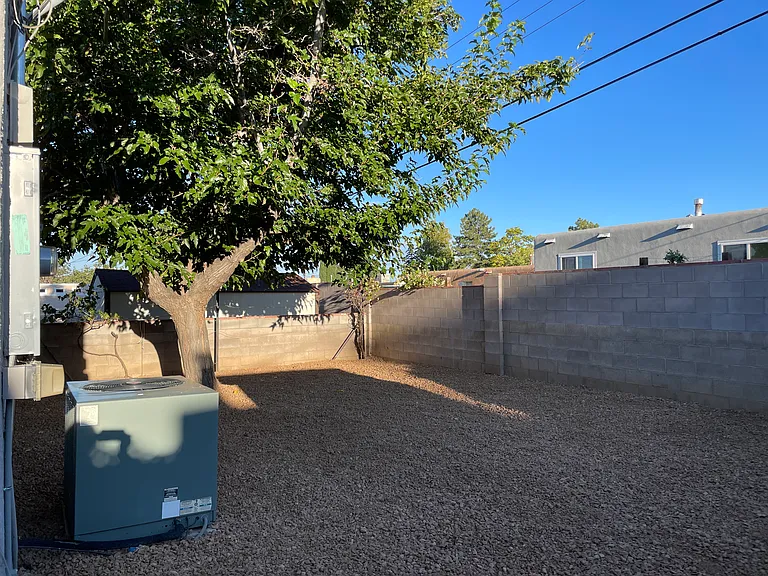 Low Maintenance Fully Fenced Backyard