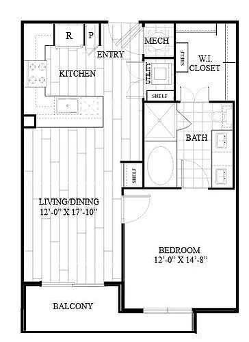 Floor plan T3