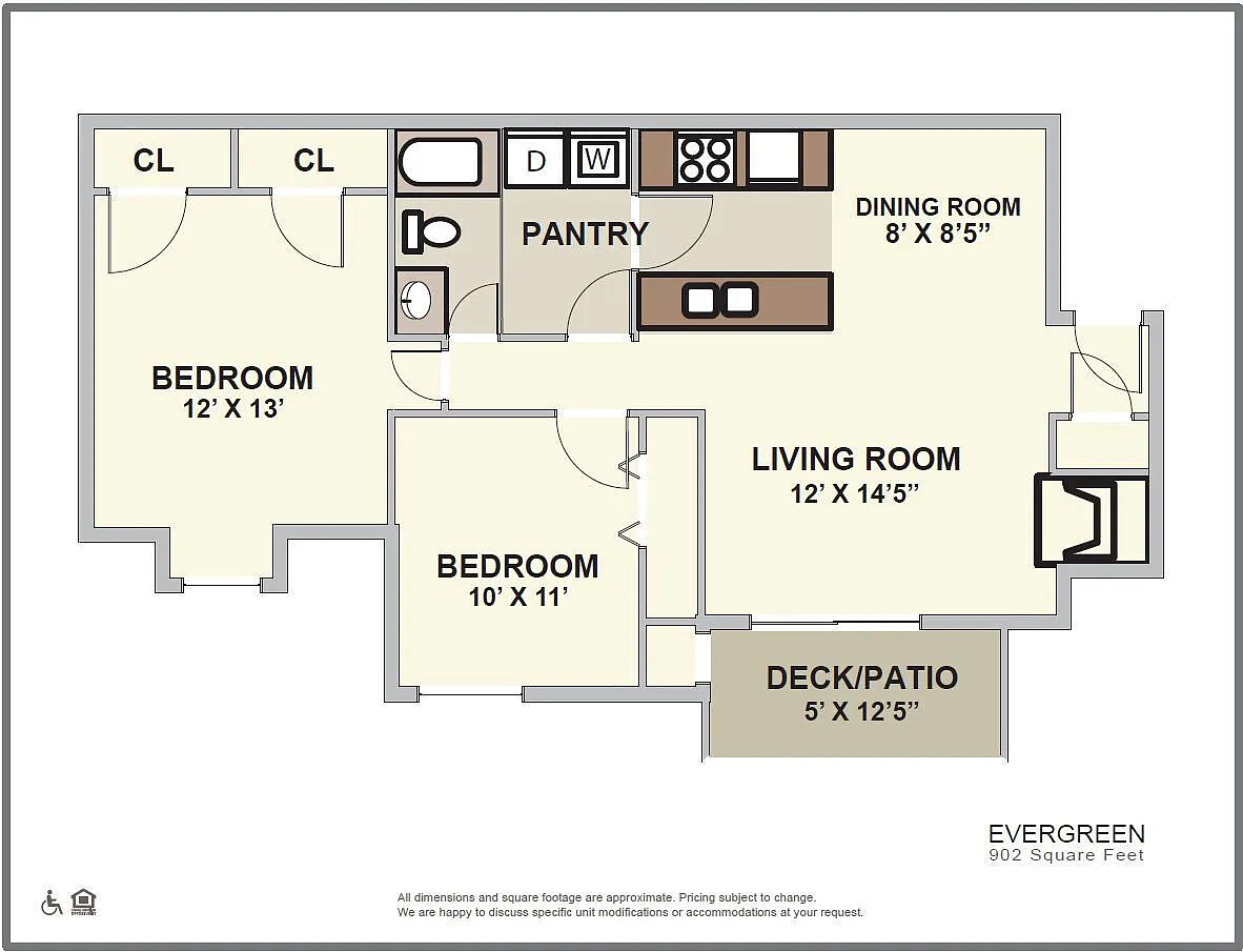 Floor plan Evergreen