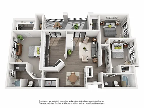 Floor plan C1