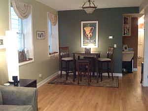 Open Dining/Living Floor Plan