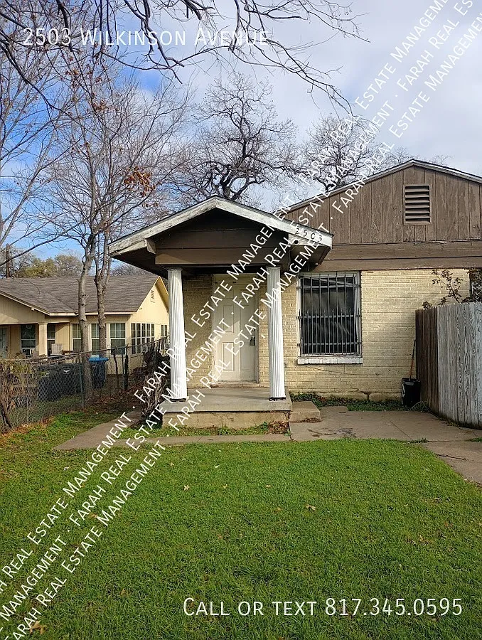 Now Available- 1 bed/1 bath House in Fort Worth, TX 76103 — Photo 1