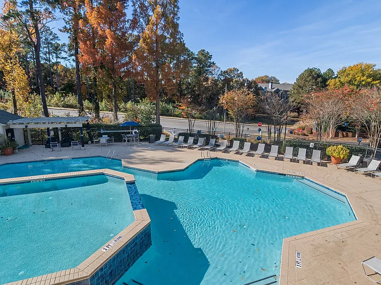 Expansive Pool Area