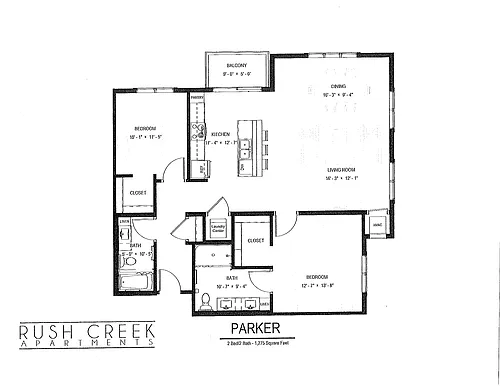 Floor plan PARKER
