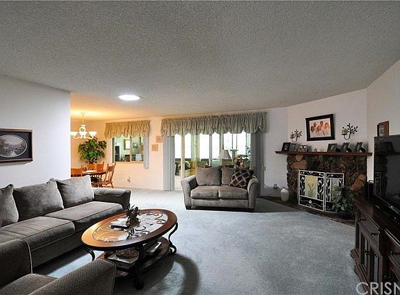 Living Room with Fireplace