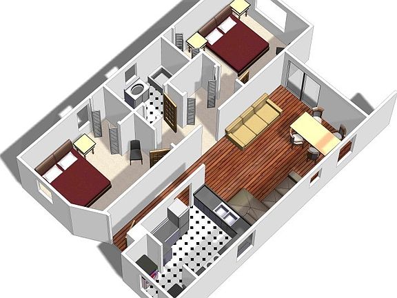 5th image of 94 Charleston Ct #2B-1Ba-887Sqft