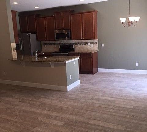 Family Room and Kitchen