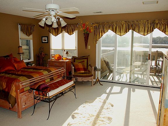 Master Bedroom w/ Marsh View