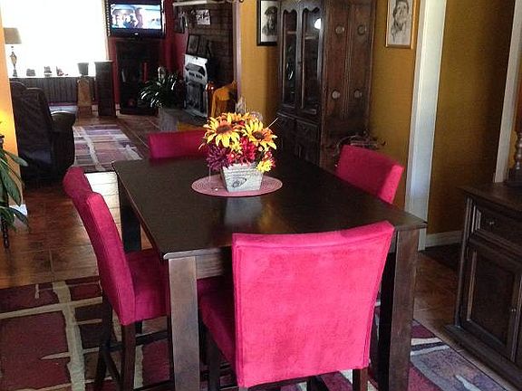 Dining area looking into LR