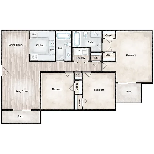 Floor plan Cedar